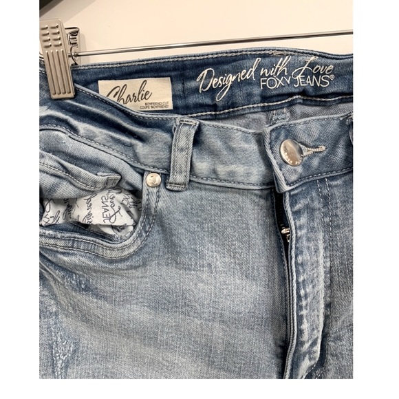 2/$50 Denim Society: Charlie Boyfriend Ankle Jeans - Picture 2 of 6